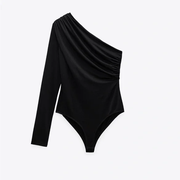 ZARA ASYMMETRIC BUNDLE BODYSUITS - Picture 8 of 9